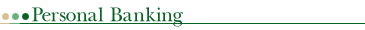 Personal Banking