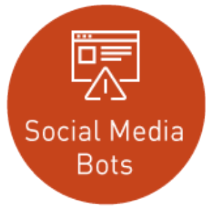 social media bots graphic