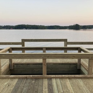 Caney Lake Pier at Ebenezer