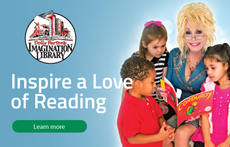 Inspiring a love of reading for all Jackson Parish kids ages 0-5!